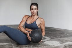 4T8N641129 sports-bh med v-hals Nobull