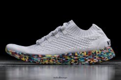 4T8N64591 hvit viltstrikket løper Nobull