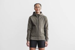 4T8N64641 hettegenser med glidelås Nobull