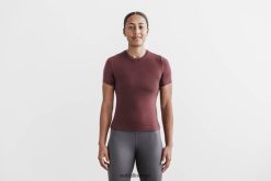 4T8N64694 T-skjorte i blandet merinoull Nobull